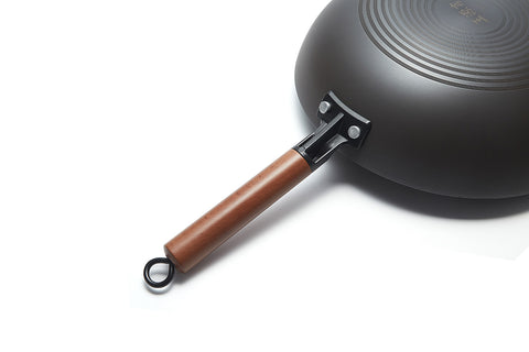 WANGYUANJI Uncoated Suffocated Iron Wok - WANGYUANJI WANGYUANJI Uncoated Suffocated Iron Wok - WANGYUANJI