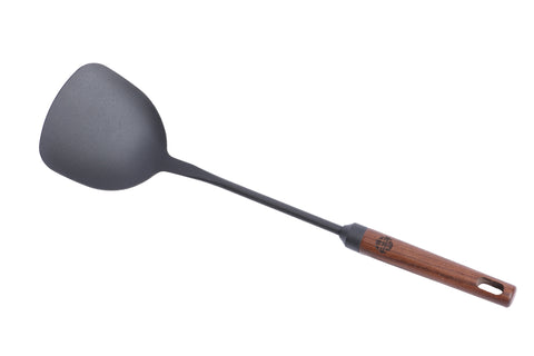 WANGYUANJI  Iron Spatula with Wooden Handle - WANGYUANJI WANGYUANJI  Iron Spatula with Wooden Handle - WANGYUANJI