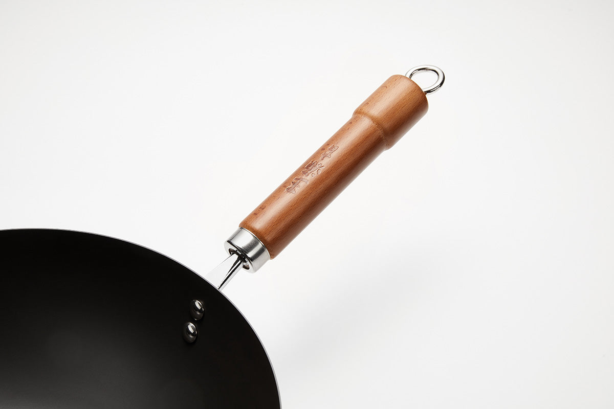 WANGYUANJI Carbon Steel Wok Pan - WANGYUANJI WANGYUANJI Carbon Steel Wok Pan - WANGYUANJI