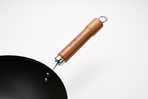 WANGYUANJI Carbon Steel Wok Pan - WANGYUANJI WANGYUANJI Carbon Steel Wok Pan - WANGYUANJI