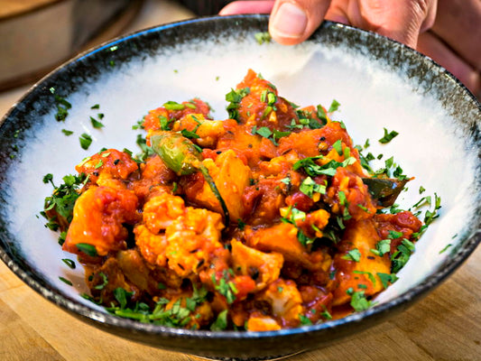 Aloo Gobi is a wonderfully fragrant vegetable dish that is easy to make and perfect for Veganuary!