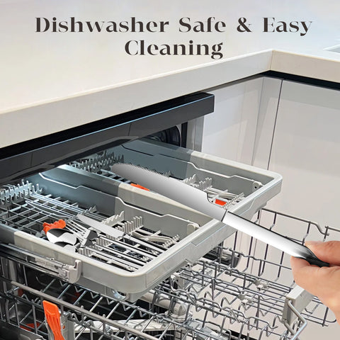 WANGYUANJI 20-Piece Stainless Steel Flatware Set for 4 — 4 Knives, 4 Dinner Forks, 4 Salad Forks, 4 Spoons & 4 Teaspoons, Mirror-Finish, Dishwasher Safe