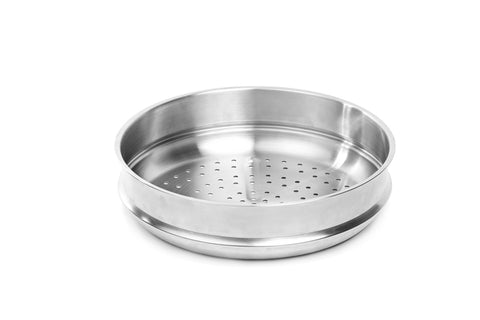 WANGYUANJI Stainless Steel Steamer with Holes For 12.59" Iron Wok