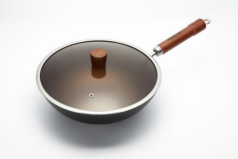 WANGYUANJI Stir Fry Wok Pan 12" - WANGYUANJI