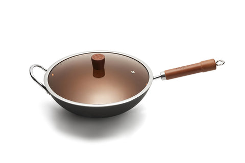 WANGYUANJI Carbon Steel Wok Pan - WANGYUANJI