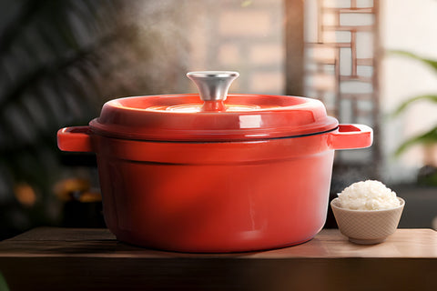 WANGYUANJI 3.6QT Enameled Dutch Oven Pot