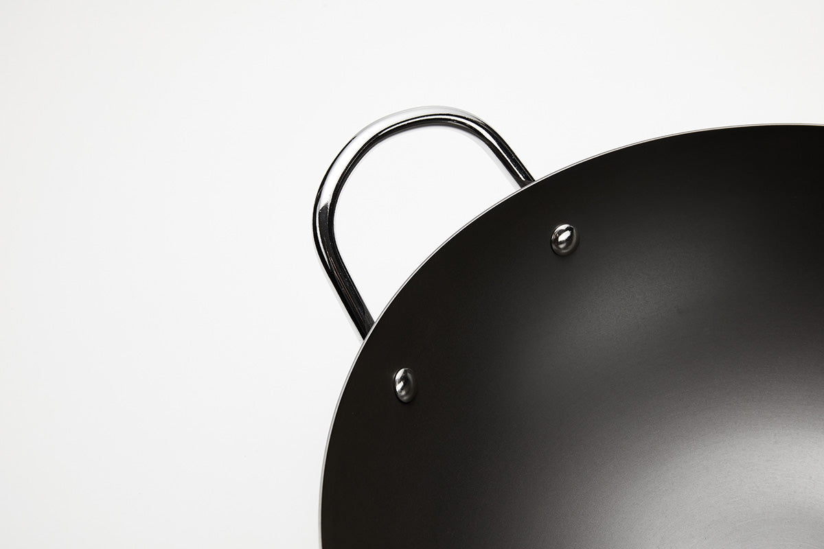 WANGYUANJI Carbon Steel Wok Pan - WANGYUANJI